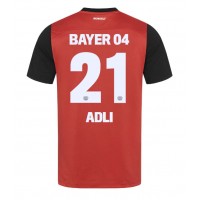 Billiga Bayer Leverkusen Amine Adli #21 Hemma fotbollskläder 2024-25 Kortärmad